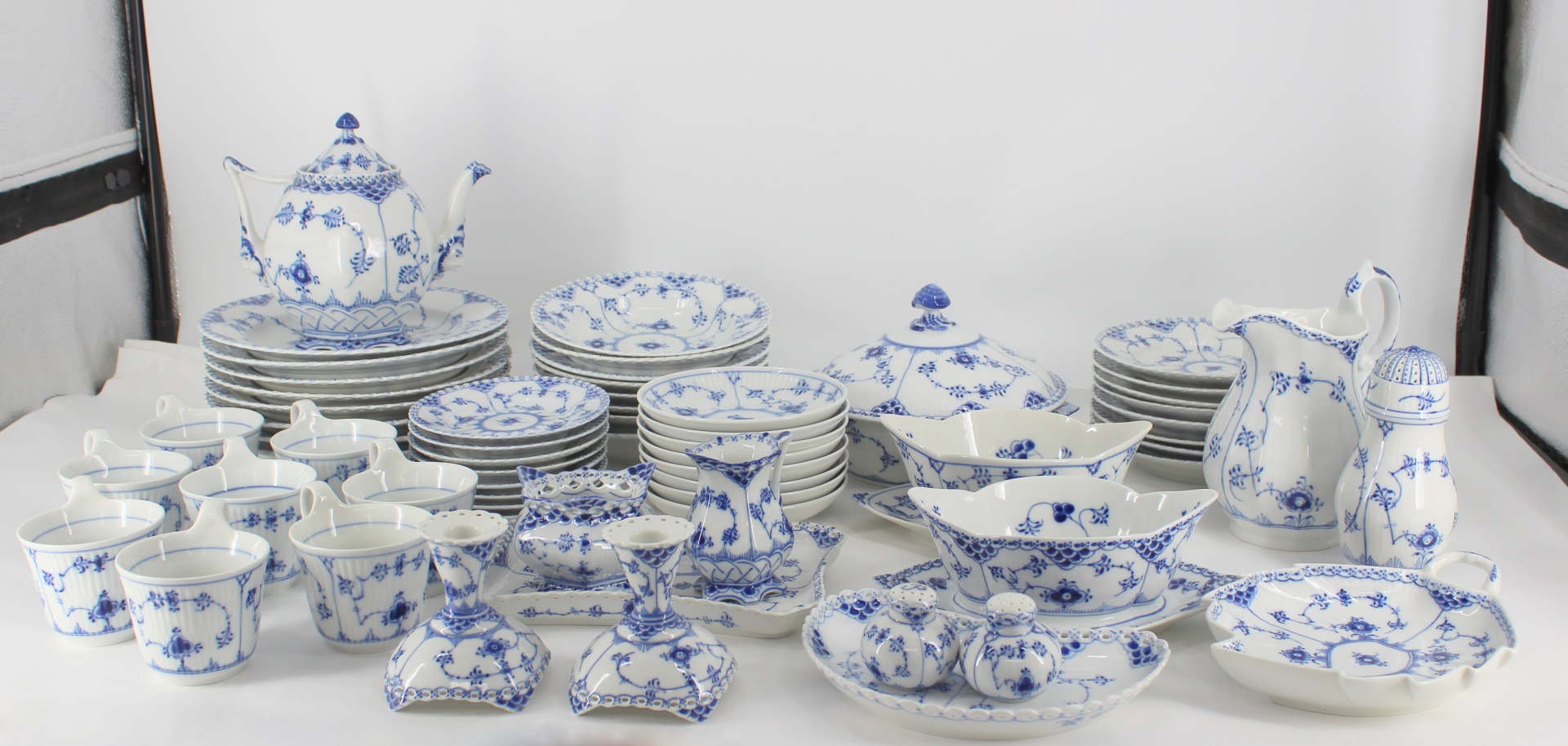 Appraisal: LARGE GROUPING ROYAL COPENHAGEN PORCELAIN Large Lot that will include