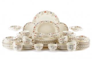 Appraisal: Copeland Spode 'Wicker Dale' PC China Set Spode English founded