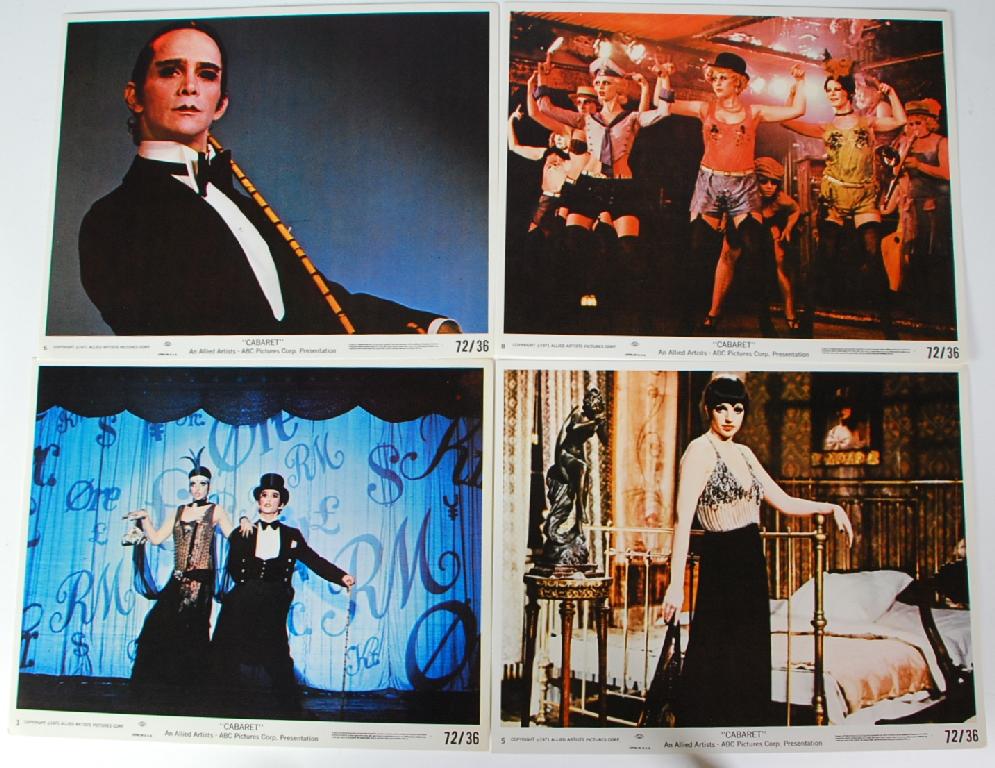 Appraisal: STILLS FROM 'CABARET' Liza Minelli Joel Grey Michael York etc