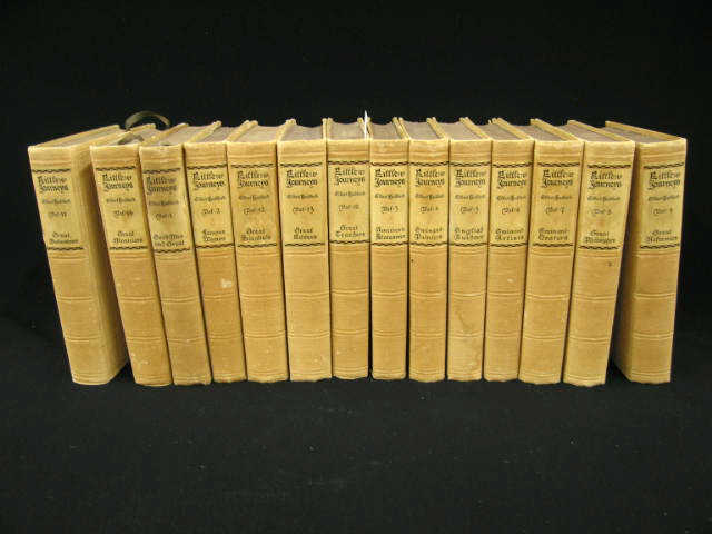 Appraisal: Volume Set Roycroft Little Journeys by Elbert Hubbard excellent