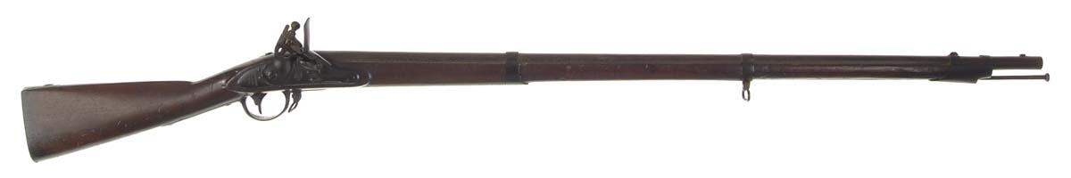 Appraisal: HARPERS FERRY FLINTLOCK MUSKET Cal - rnd bbl Dated at