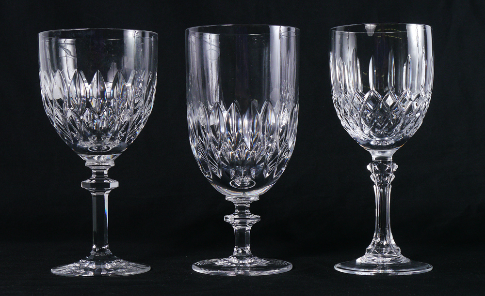 Appraisal: GORHAM ALTHEA CRYSTAL STEMWARE Approx pieces in the Althea pattern