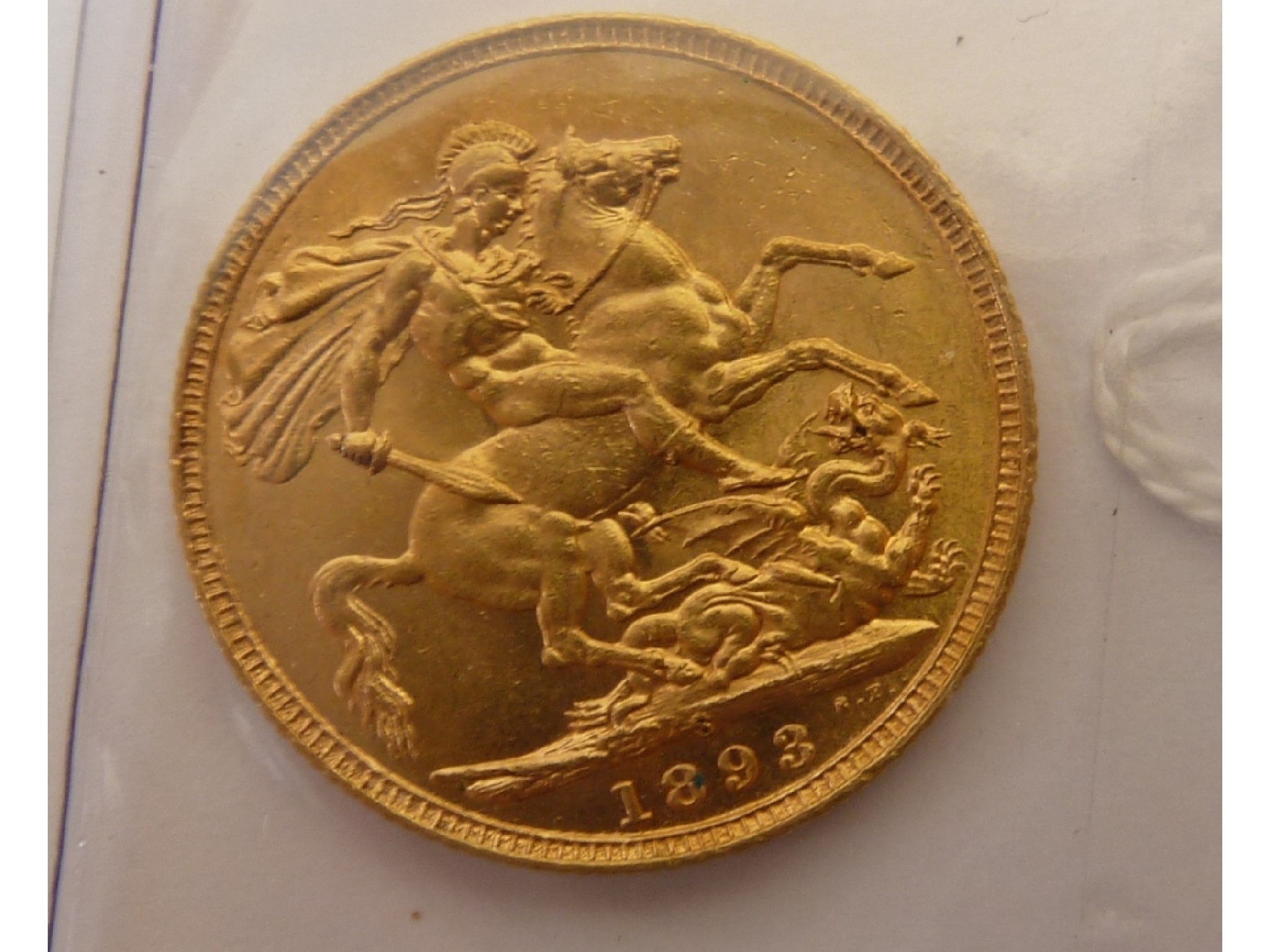 Appraisal: A QUEEN VICTORIA GOLD SOVEREIGN uncirculated