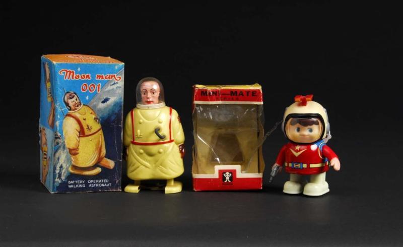 Appraisal: Lot of Spaceman Toys Description Chinese and Japanese Includes one