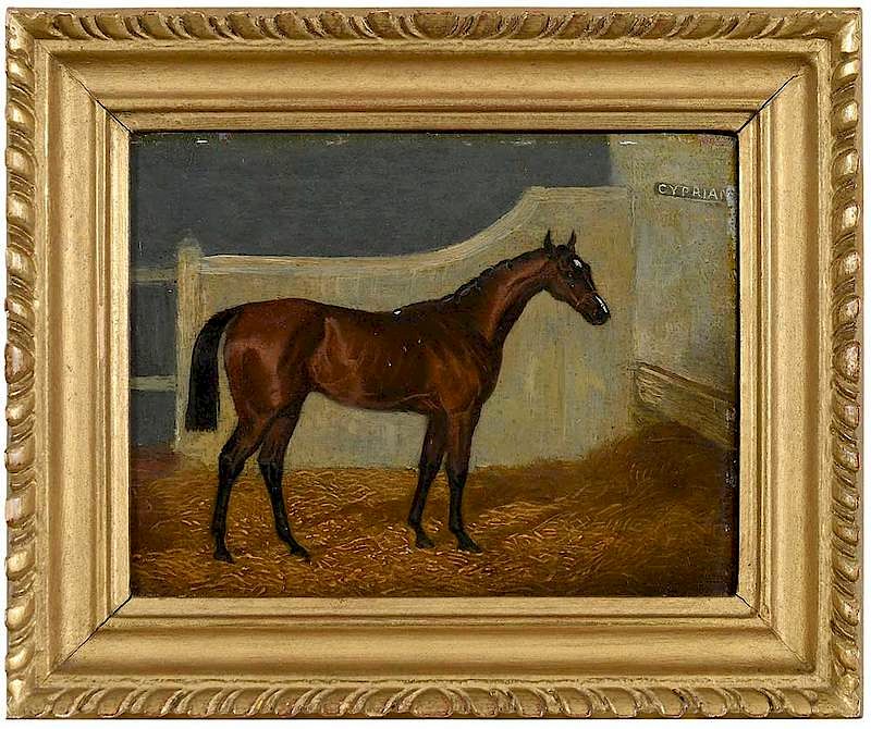 Appraisal: John Wray Snow British - Cyprian Winner of the Oaks