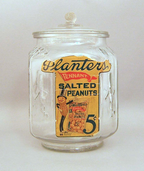 Appraisal: Planters peanuts canister h