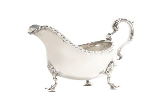 Appraisal: Sale Lot An American Silver Small Sauce Boat Retailed by