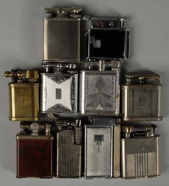 Appraisal: Lot of Lift Arm Lighters Condition Good Size Largest -