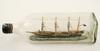 Appraisal: SHIP IN A BOTTLE - Fully rigged four masted ship