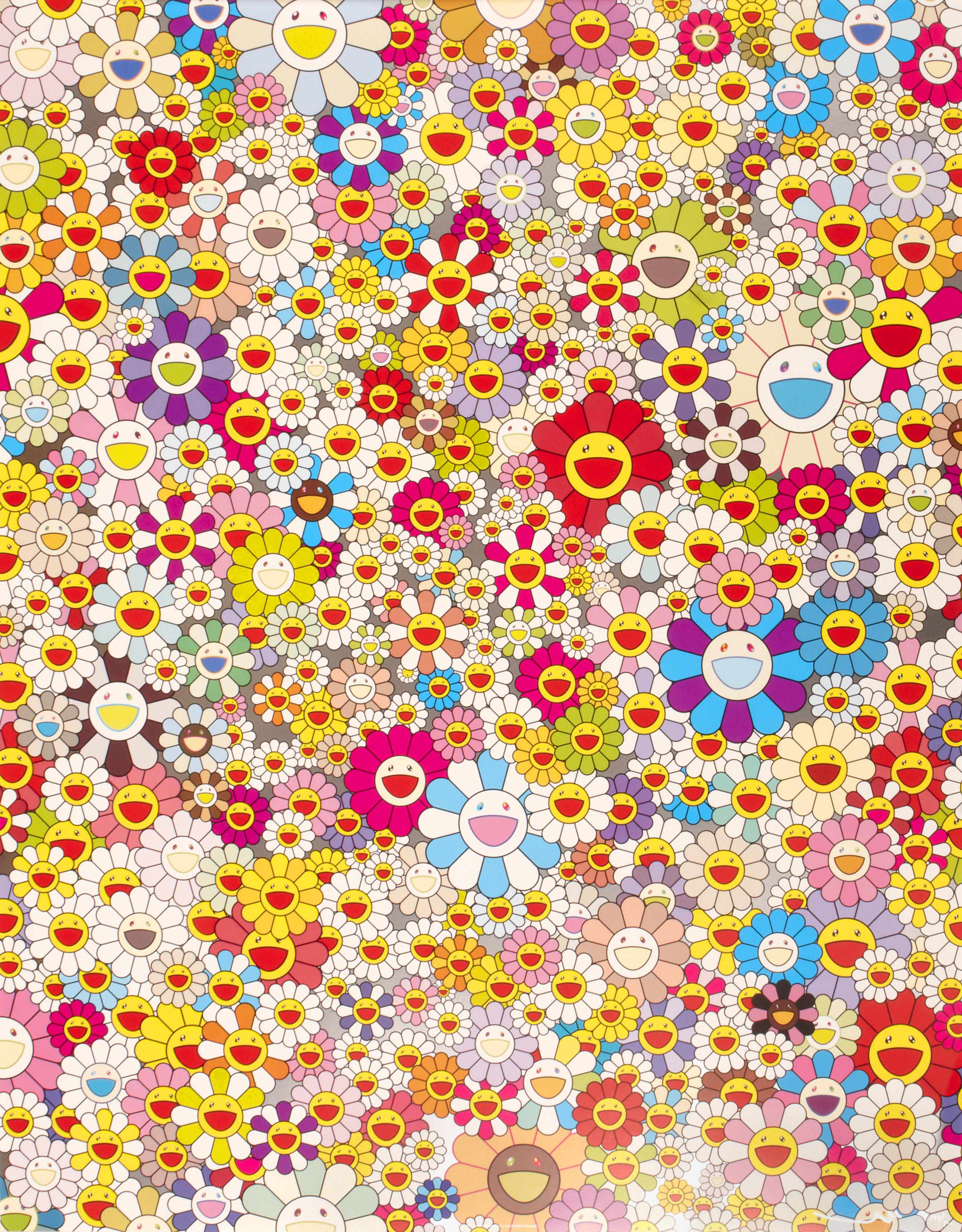 Appraisal: Takashi Murakami Japanese born Poporoke Forest Offset lithograph in colors