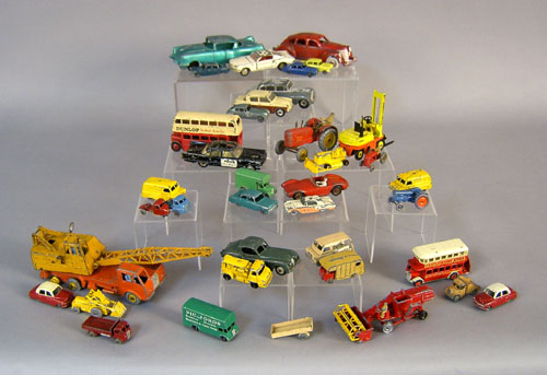 Appraisal: Group of misc toy vehicles to include Hubley Dinky Matchbox