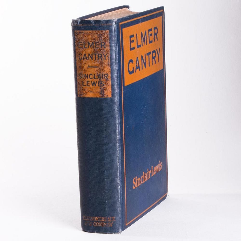 Appraisal: Sinclair Lewis Elmer Gantry Title Elmer Gantry Author Sinclair Lewis