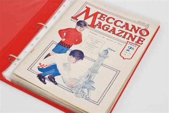 Appraisal: COMPLETE SET OF MONTHLY MECCANO MAGAZINES VG-M