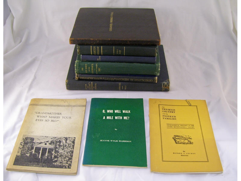 Appraisal: Governor Martin Genealogy Related Book Lot Includes Martin Genealogy compiled