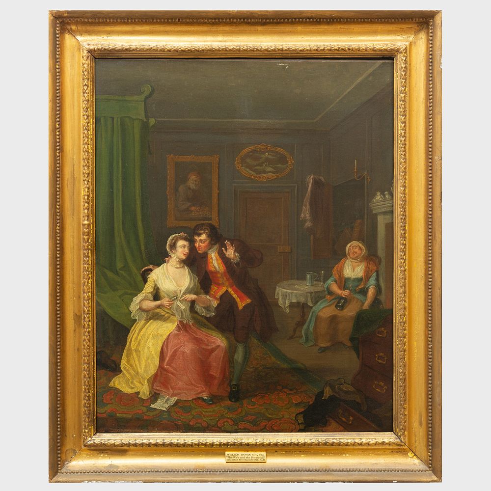 Appraisal: Attributed to William Dawes active c - The Wife and