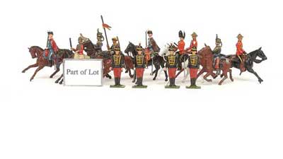 Appraisal: Britains - Pre Post War Issue Cavalry comprising x Cavalry