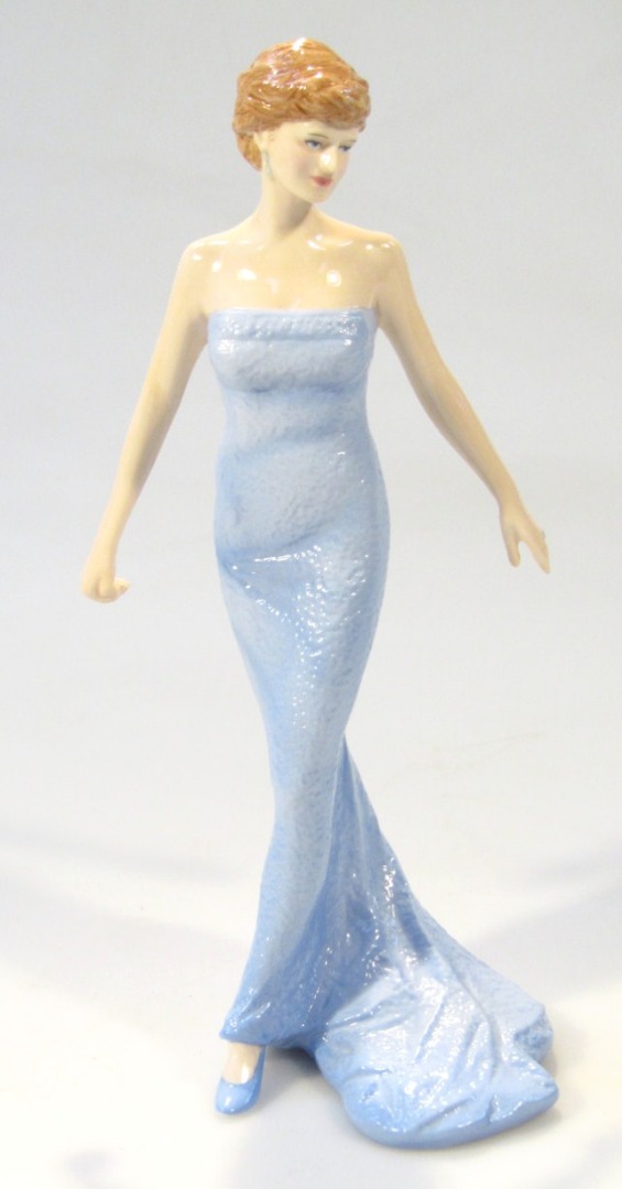 Appraisal: A Royal Doulton figure Diana Princess of Wales HN printed