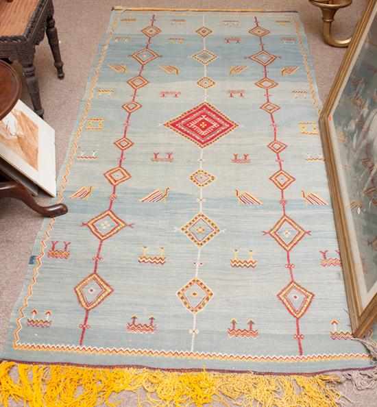 Appraisal: Kelim rug x Estimate - No condition report supplied