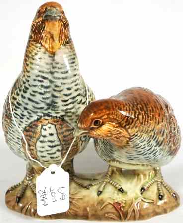 Appraisal: Beswick Pair Partridges