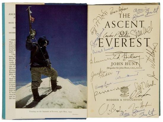 Appraisal: HUNT Sir John - The Ascent of Everest London Hodder