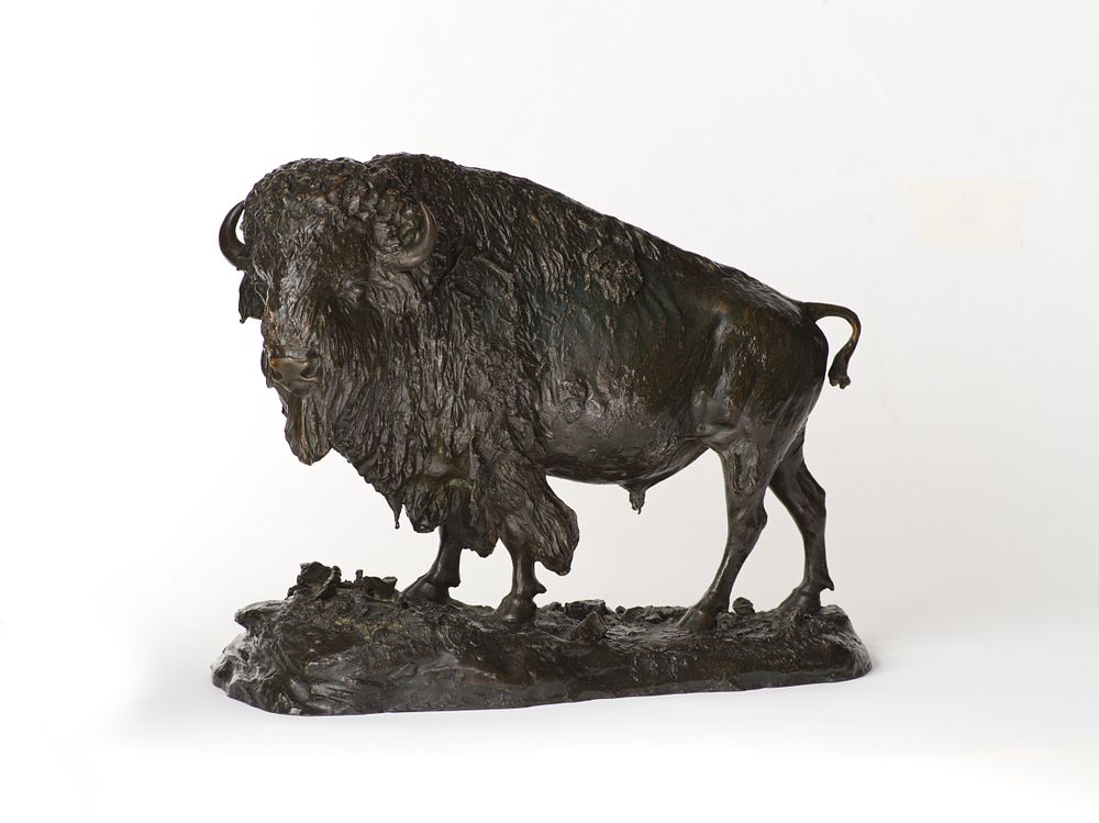 Appraisal: Henry Merwin Shrady - Bison No Henry Merwin Shrady -