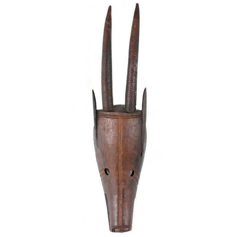 Appraisal: West African Chiwara Antelope Mask Mali mid- th century or