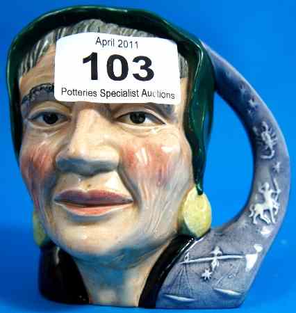 Appraisal: Royal Doulton Small Sized Character Jug The Fortune Teller D