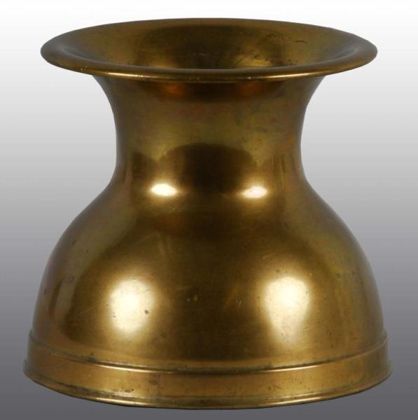 Appraisal: Brass Spittoon Description Made by Arcade Manufacturing Company in Freeport