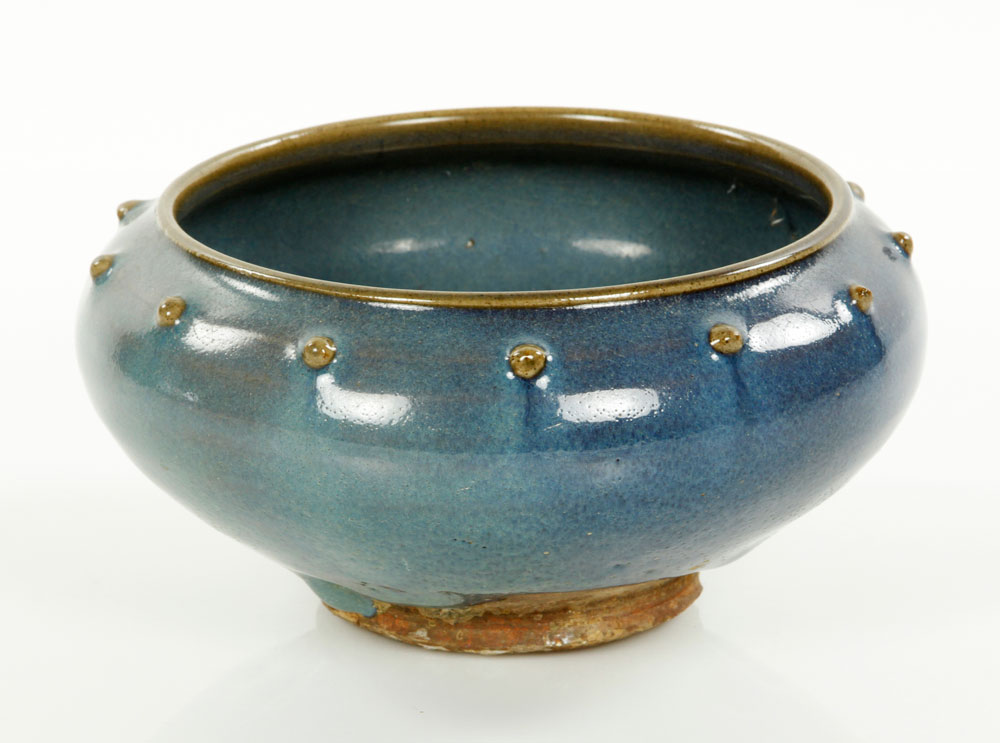 Appraisal: - th th C Chinese Jun Ware Bowl th th