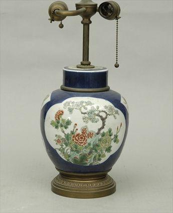 Appraisal: Chinese Ginger Jar Lamp