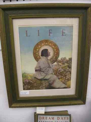 Appraisal: Maxfield Parrish ''St Valentine'' Life MagazineFeb complete magazine framed ''