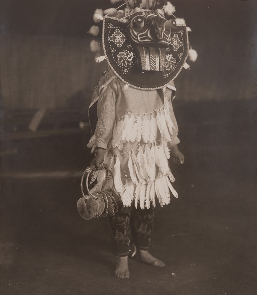 Appraisal: Edward Curtis Untitled Variant of Masked Dancer - Cowichan Edward