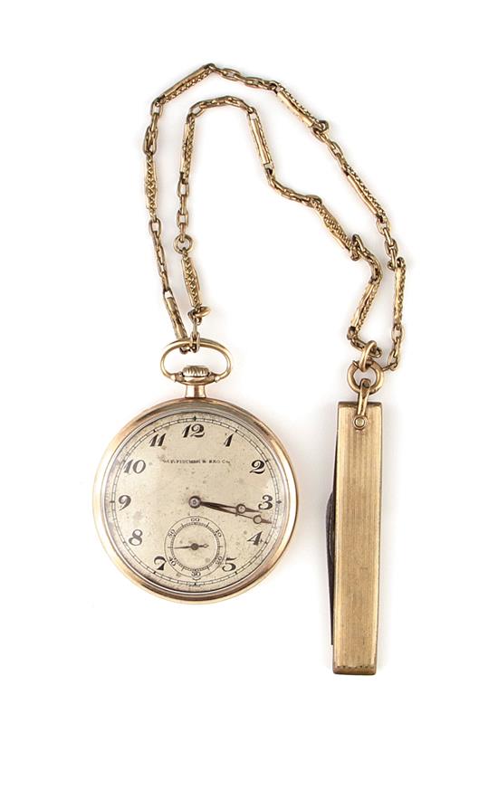 Appraisal: Longines pocket watch of Southern interest circa serial no retailed