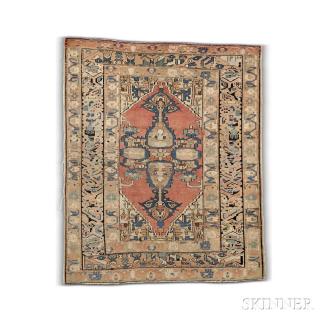 Appraisal: Serapi Rug Northwestern Iran dated ft in x ft in