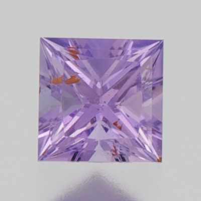 Appraisal: An Unmounted Purple Sapphire Princess cut weighting carat Origin Sri