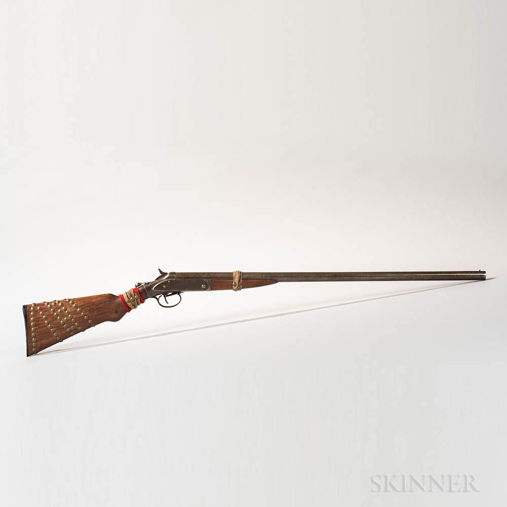 Appraisal: Hopkins Allen Shotgun Hopkins Allen Shotgun c th century serial