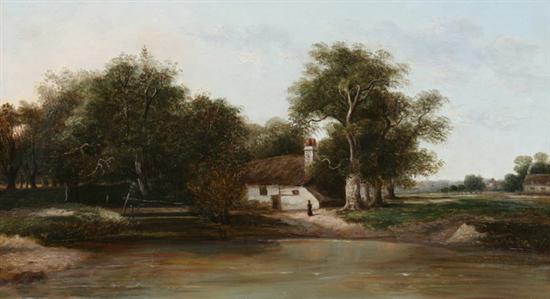 Appraisal: JOSEPH THORS English - NEAR WORCESTER signed lower left Oil