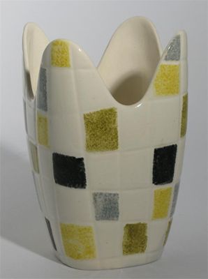 Appraisal: Mosaic' a Midwinter Pottery vase designed by Jessie Tait shape