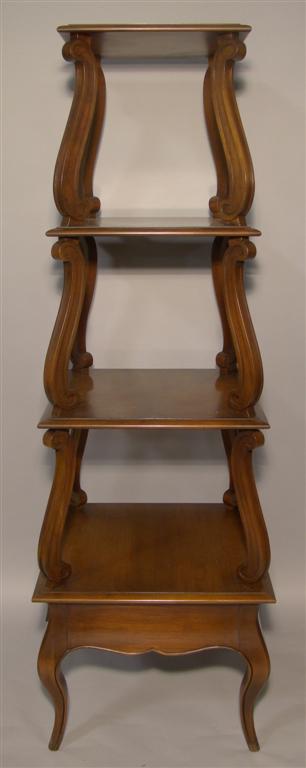 Appraisal: VICTORIAN STYLE ETAGERE OR WHAT NOT