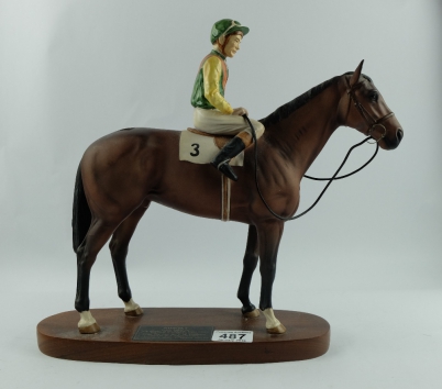 Appraisal: Beswick connoisseur model of Nijinsky with Lester Piggot up