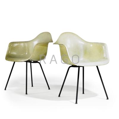 Appraisal: CHARLES AND RAY EAMES HERMAN MILLER ZENITH PLASTICS Two DAX