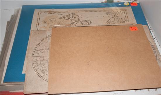 Appraisal: MAPS Fourteen items including the Americas Africa and the Holy