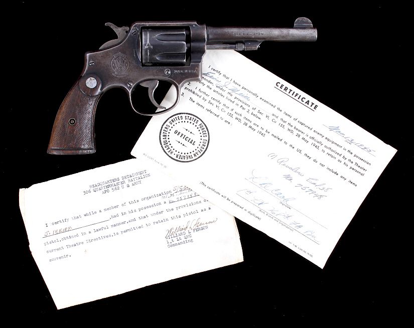 Appraisal: S W British Proof M P Capture Revolver w CERT