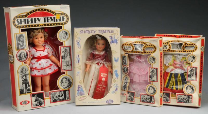 Appraisal: Lot of Boxed Ideal Shirley Temple Dolls Outfits Description American