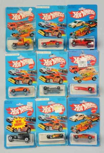 Appraisal: Lot of Mattel Hot Wheels White Letter Vehicles Description Includes