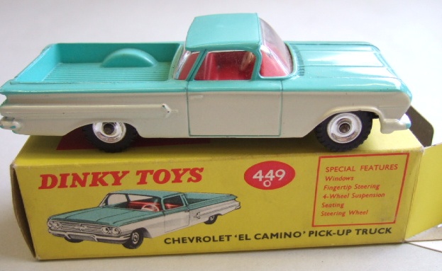 Appraisal: A Dinky Chevrolet 'EI Canino' pick up truck boxed