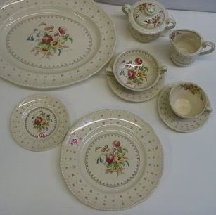 Appraisal: A PIECE ROYAL DOULTON FINE CHINA DINNER SET in the