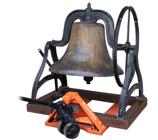 Appraisal: ATTENTION COLLECTORS OF OLD CHURCH TOWER BELLS This early antique