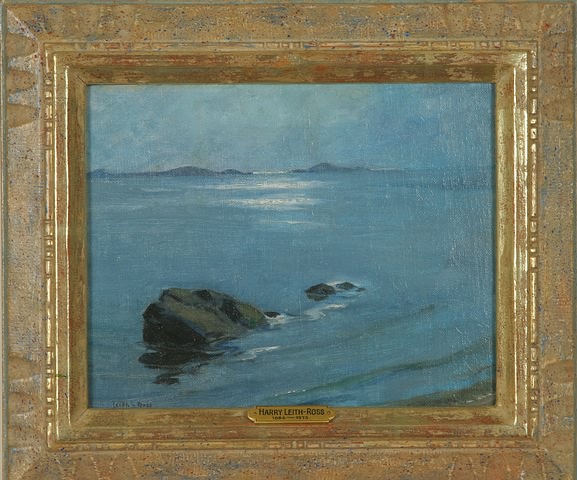 Appraisal: Moonlight oil on board x SLL Leith- Ross complimented by