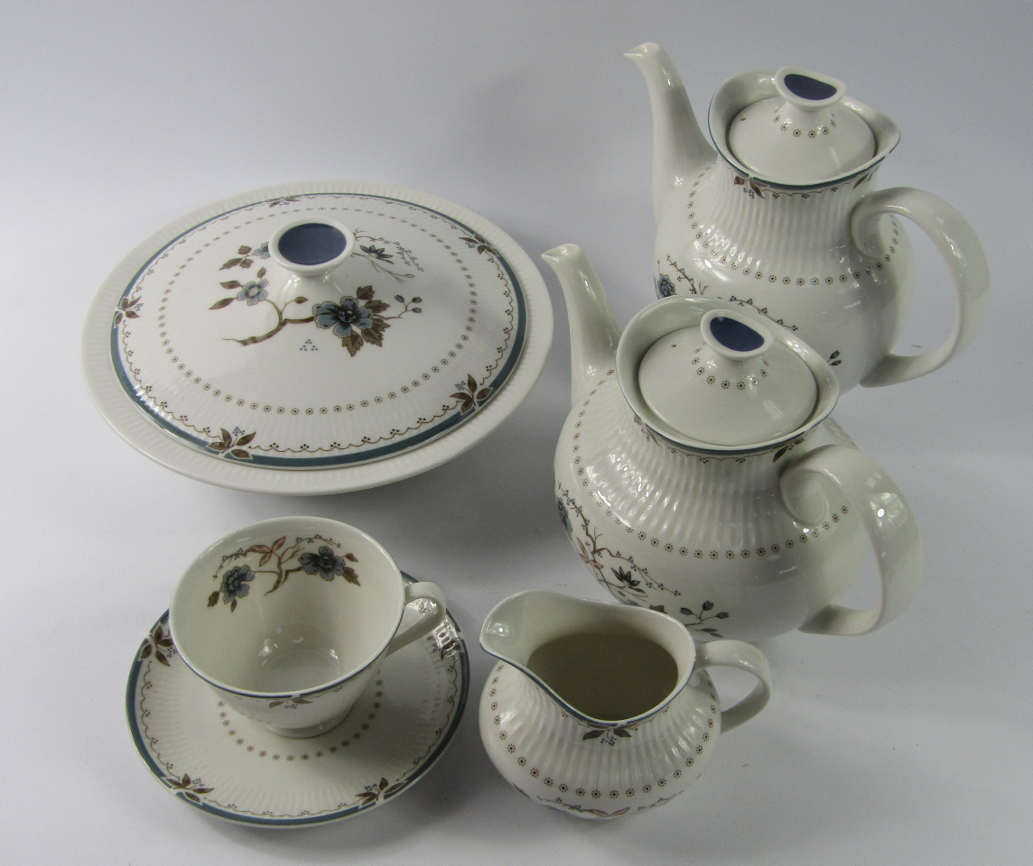 Appraisal: A Royal Doulton porcelain part dinner and tea service decorated